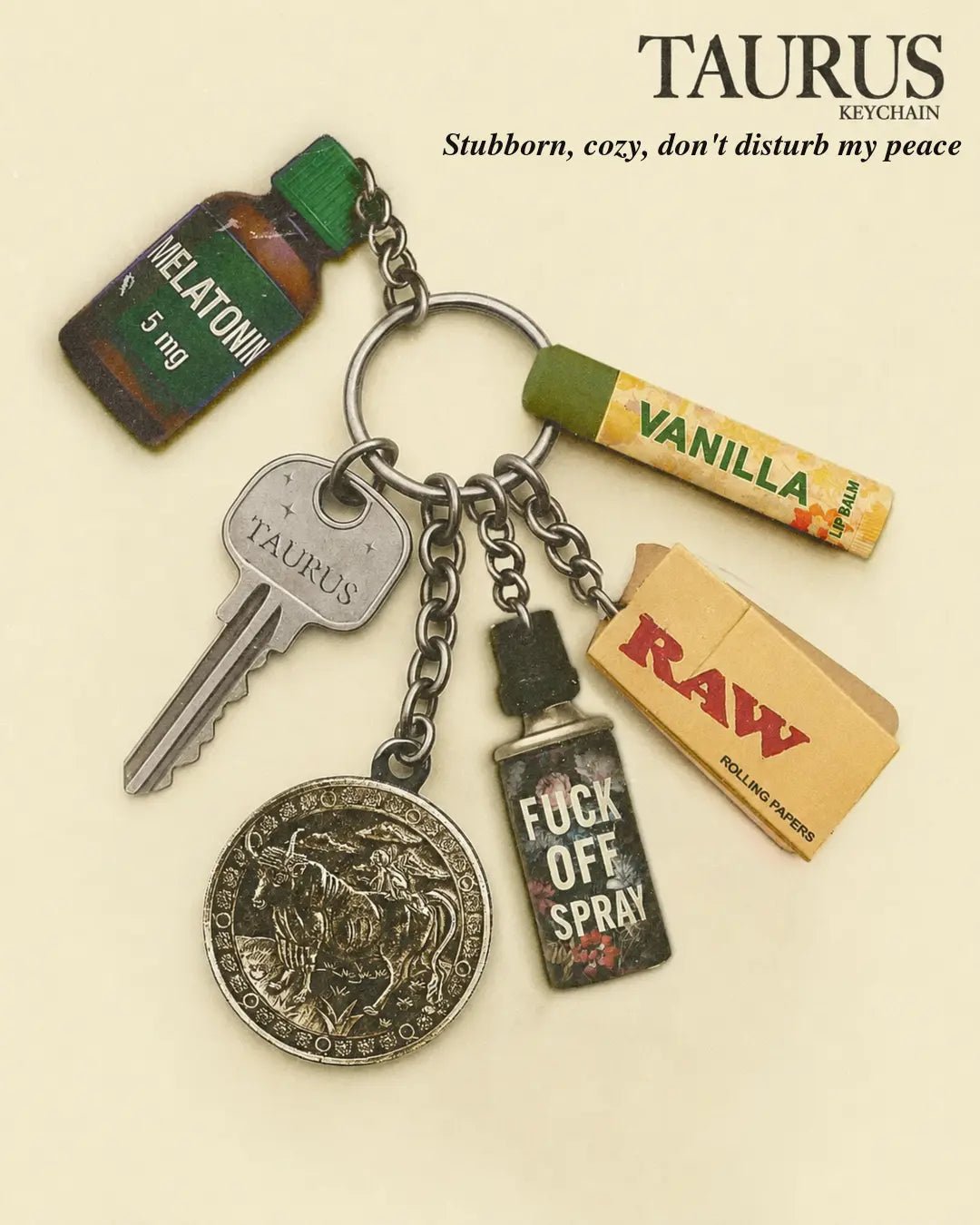 CosmicEgo™ Zodiac Keychain