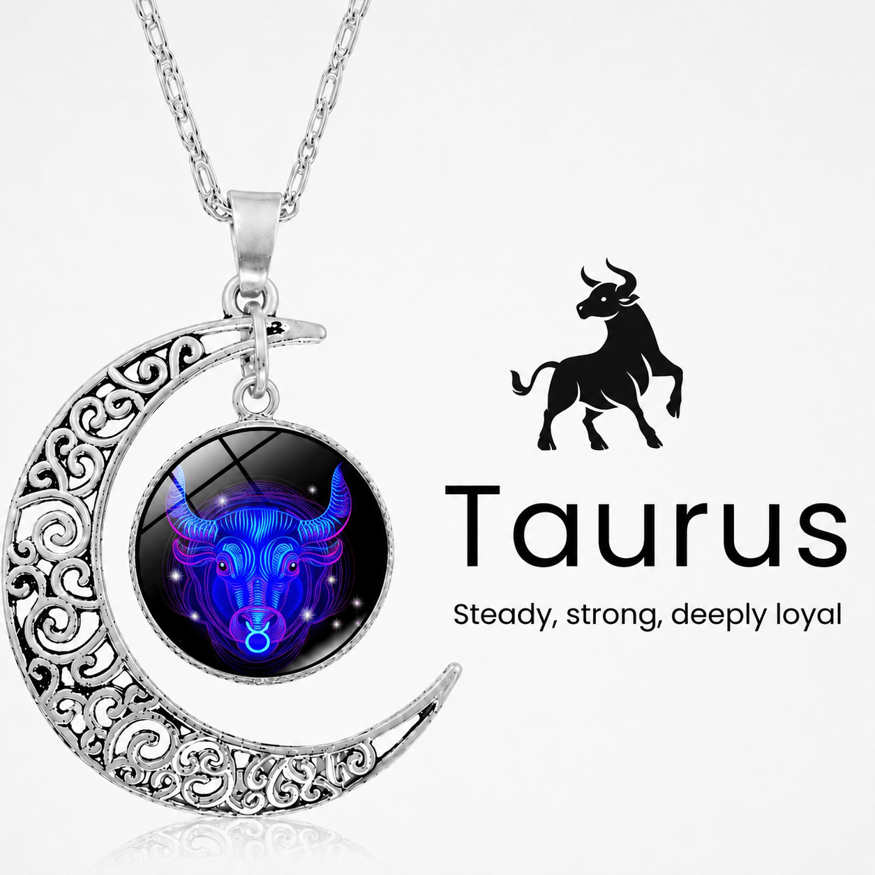 AstroLumina™ Zodiac Glow Necklace - OmniQ™