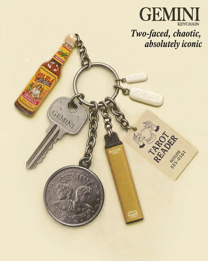 CosmicEgo™ Zodiac Keychain