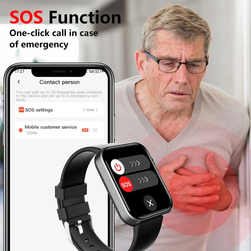OmniQ™ VitalSync Watch – Smart Health Tracking Anywhere - OmniQ™