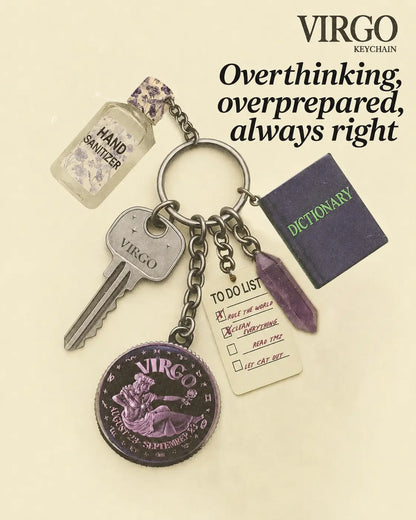 CosmicEgo™ Zodiac Keychain