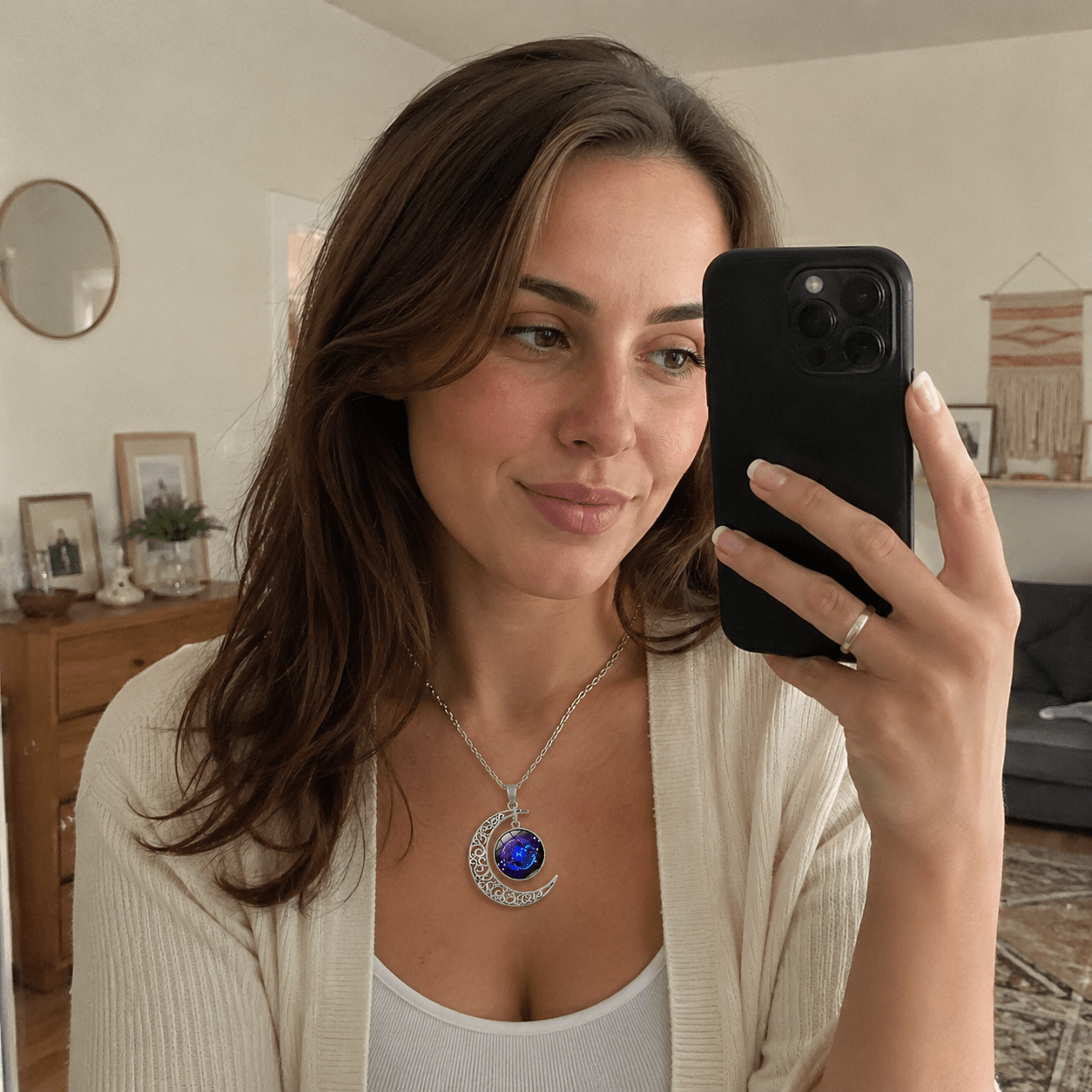 AstroLumina™ Zodiac Glow Necklace - OmniQ™