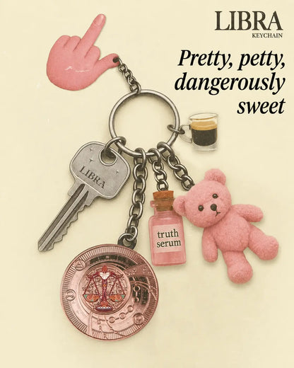 CosmicEgo™ Zodiac Keychain