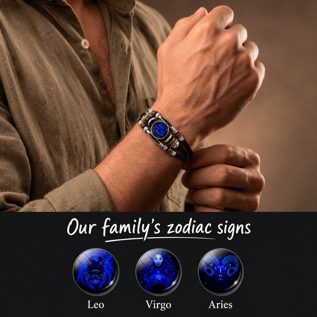 AstroLumina™ Zodiac Glow Bracelet (Gift Edition) - OmniQ™