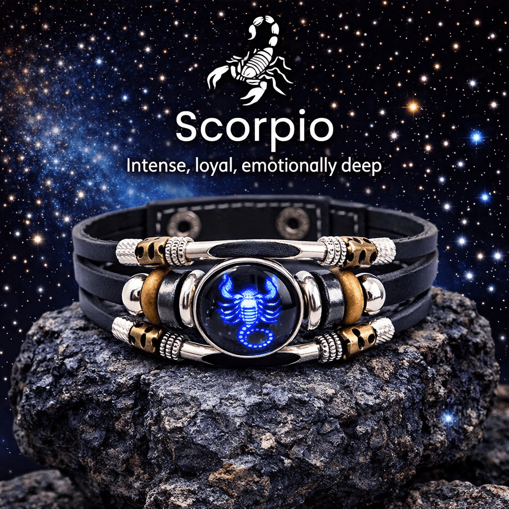 AstroLumina™ Zodiac Glow Bracelet. - OmniQ™