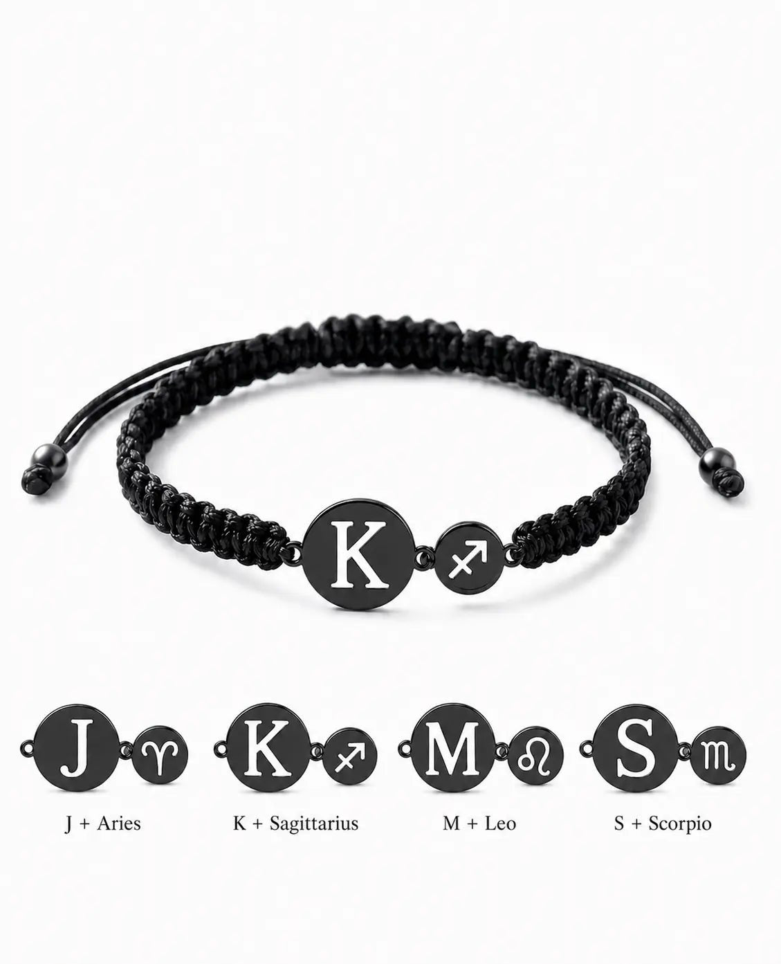 AstroLumina™ Zodiac Monogram Bracelet - OmniQ™