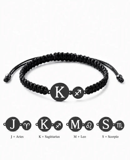 AstroLumina™ Zodiac Monogram Bracelet - OmniQ™