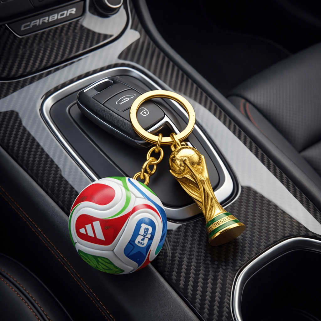 Champion's Legacy™ Trophy & Ball Keyring - OmniQ™