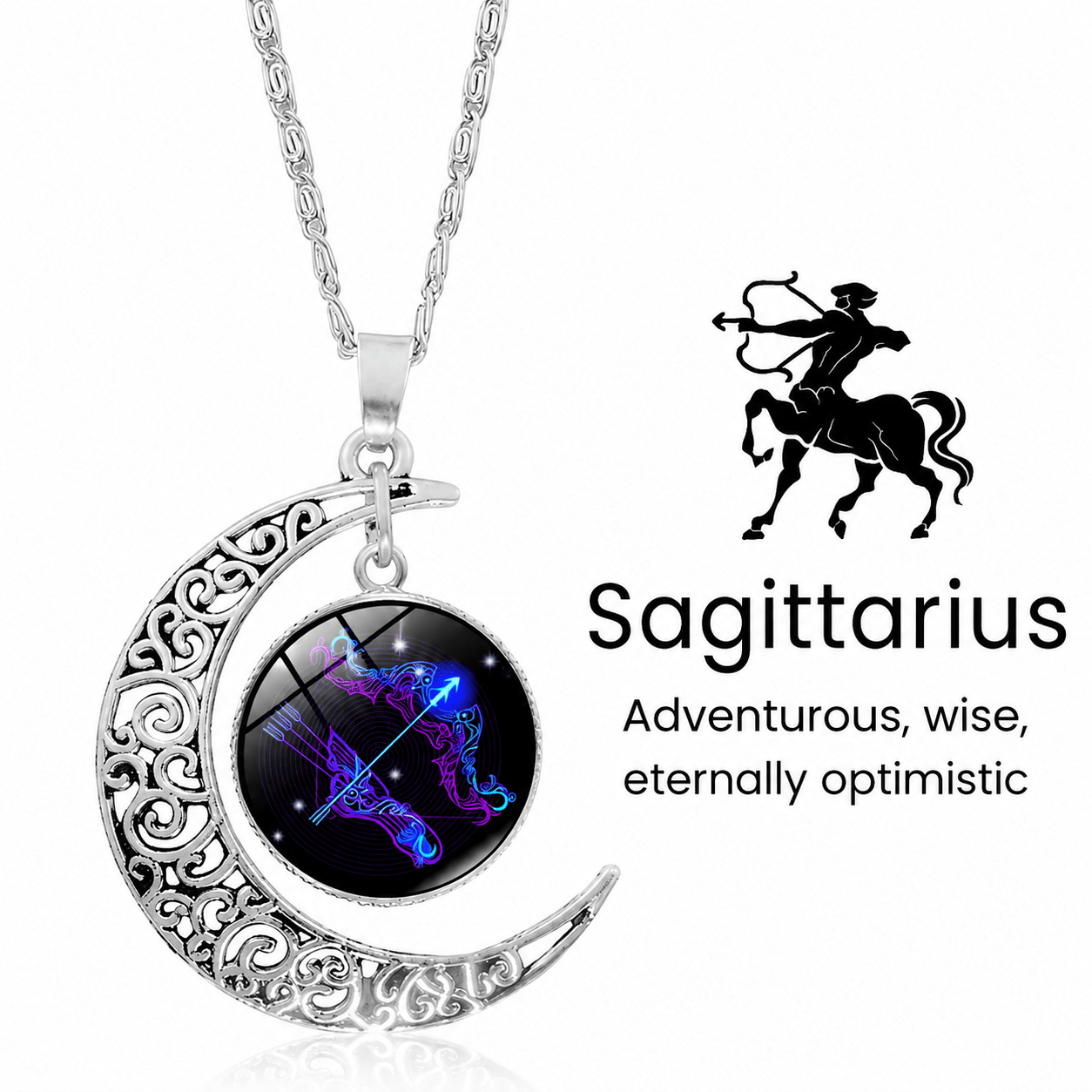 AstroLumina™ Zodiac Glow Necklace - OmniQ™