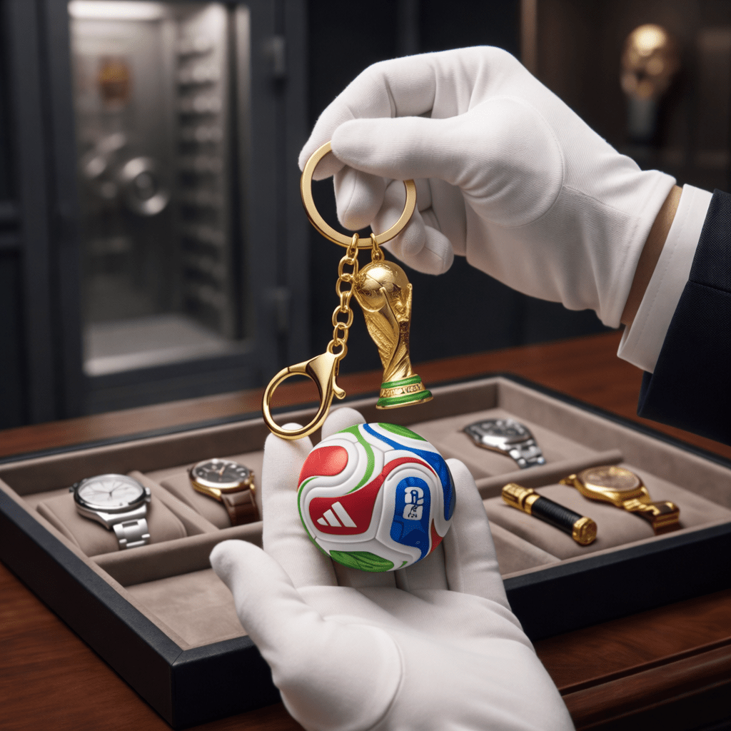 Champion's Legacy™ Trophy & Ball Keyring - OmniQ™