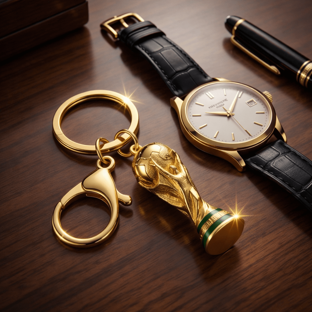 Champion's Legacy™ Trophy & Ball Keyring - OmniQ™
