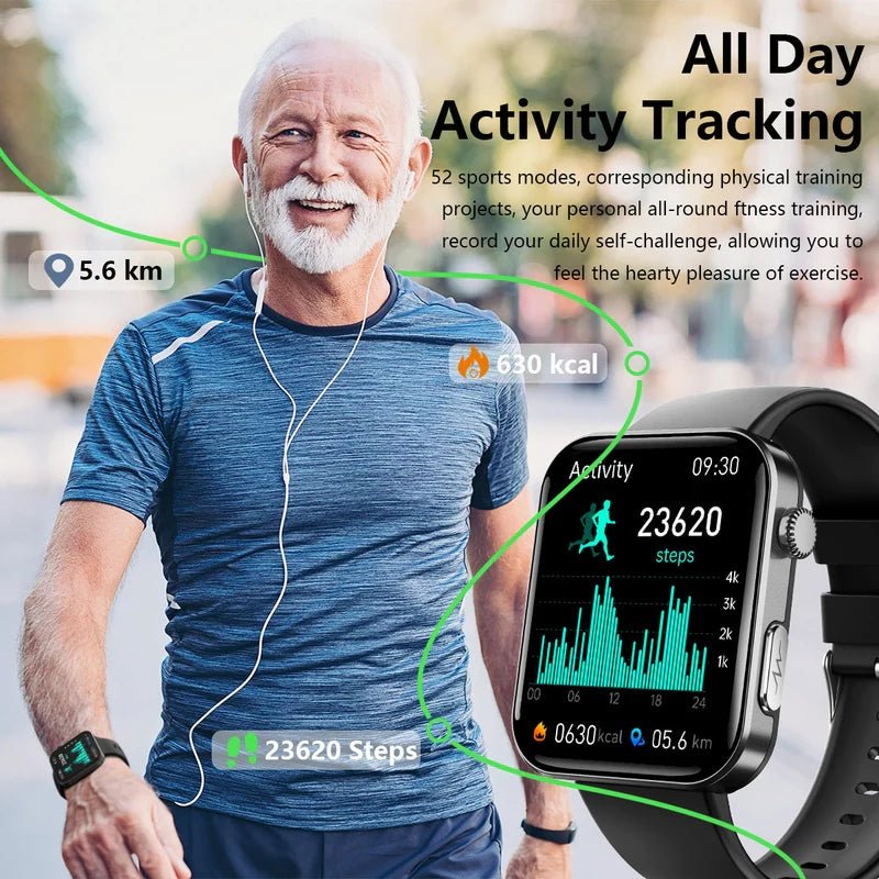 OmniQ™ VitalSync Watch – Smart Health Tracking Anywhere - OmniQ™