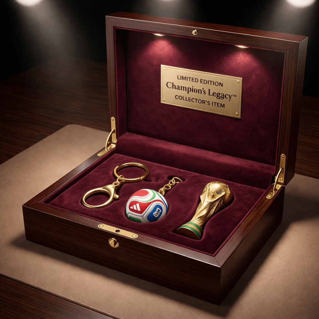 Champion's Legacy™ Trophy & Ball Keyring - OmniQ™