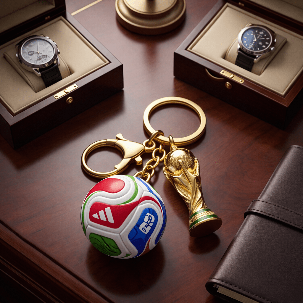 Champion's Legacy™ Trophy & Ball Keyring - OmniQ™