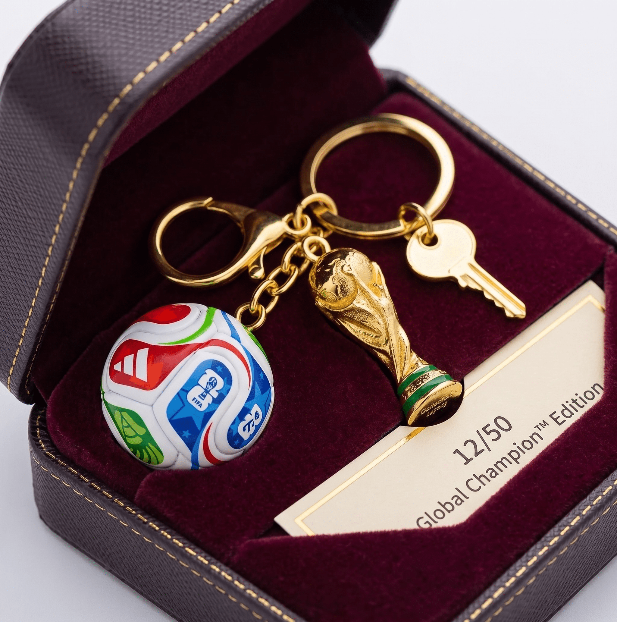 Champion's Legacy™ Trophy & Ball Keyring - OmniQ™