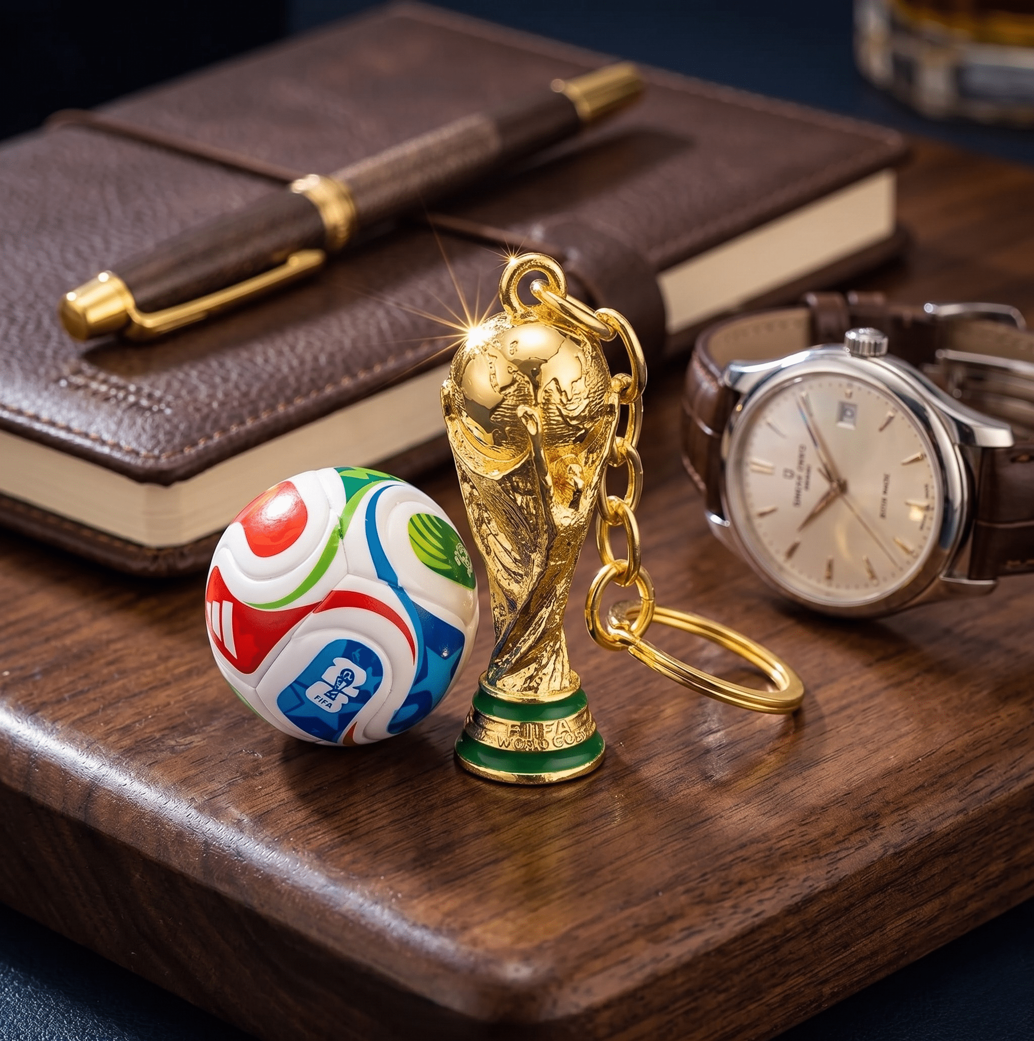 Champion's Legacy™ Trophy & Ball Keyring - OmniQ™