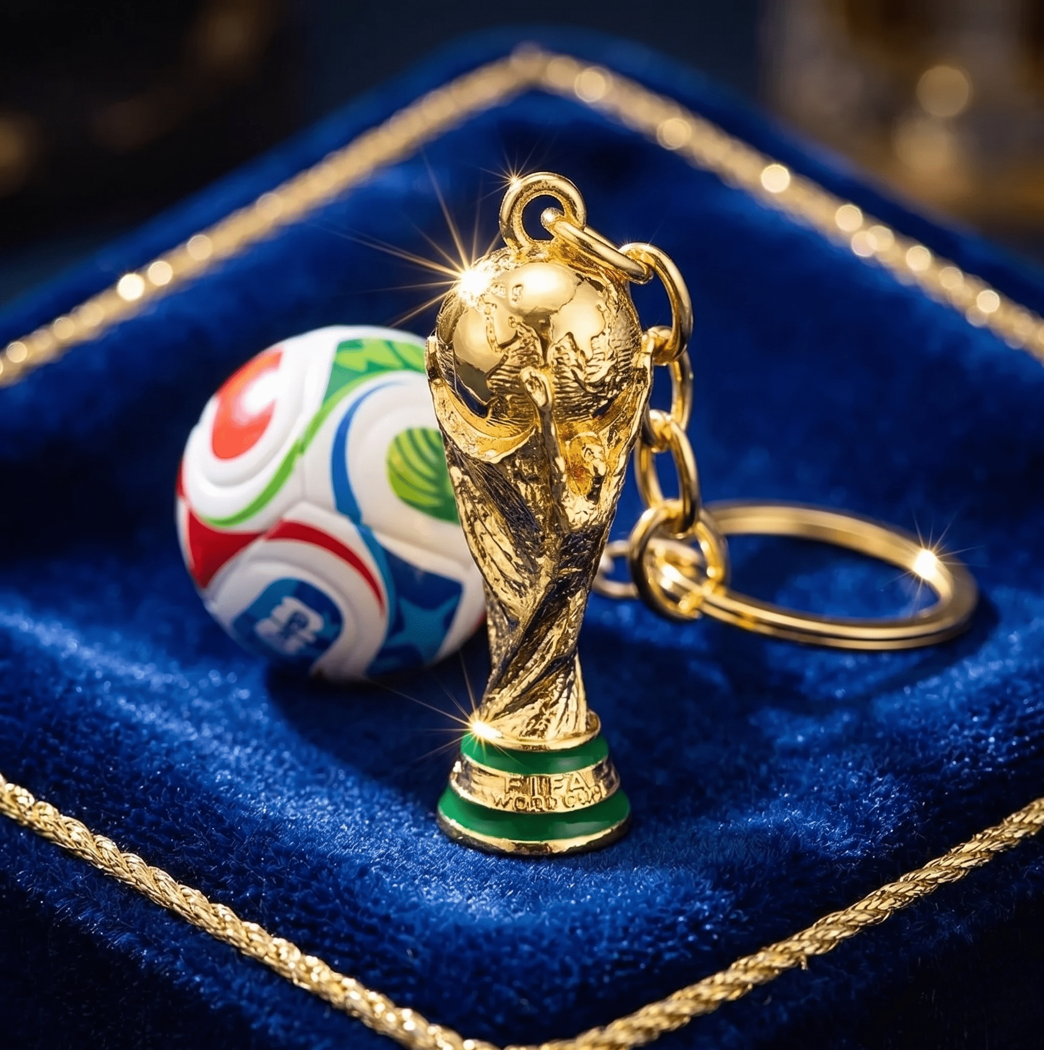 Champion's Legacy™ Trophy & Ball Keyring - OmniQ™