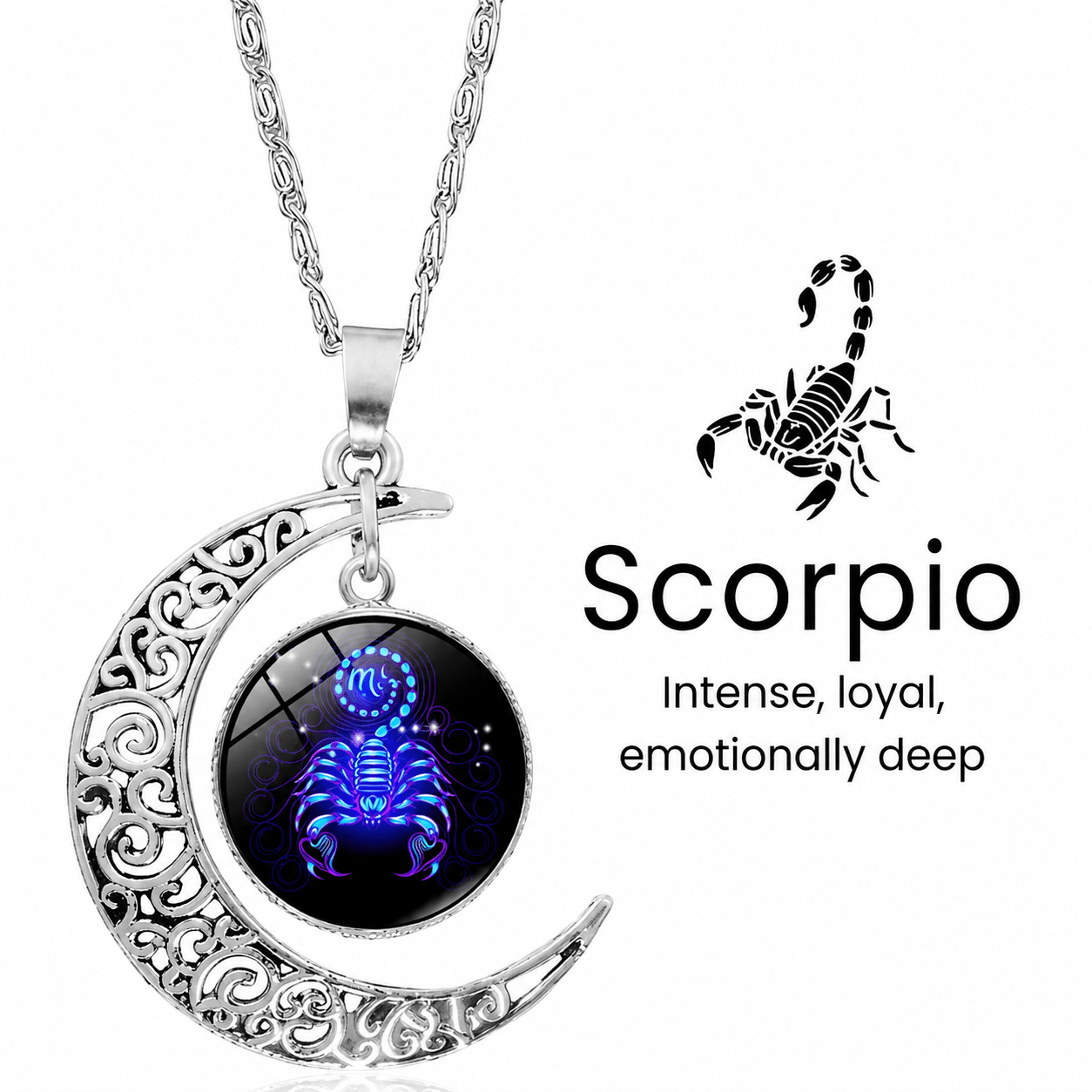 AstroLumina™ Zodiac Glow Necklace - OmniQ™