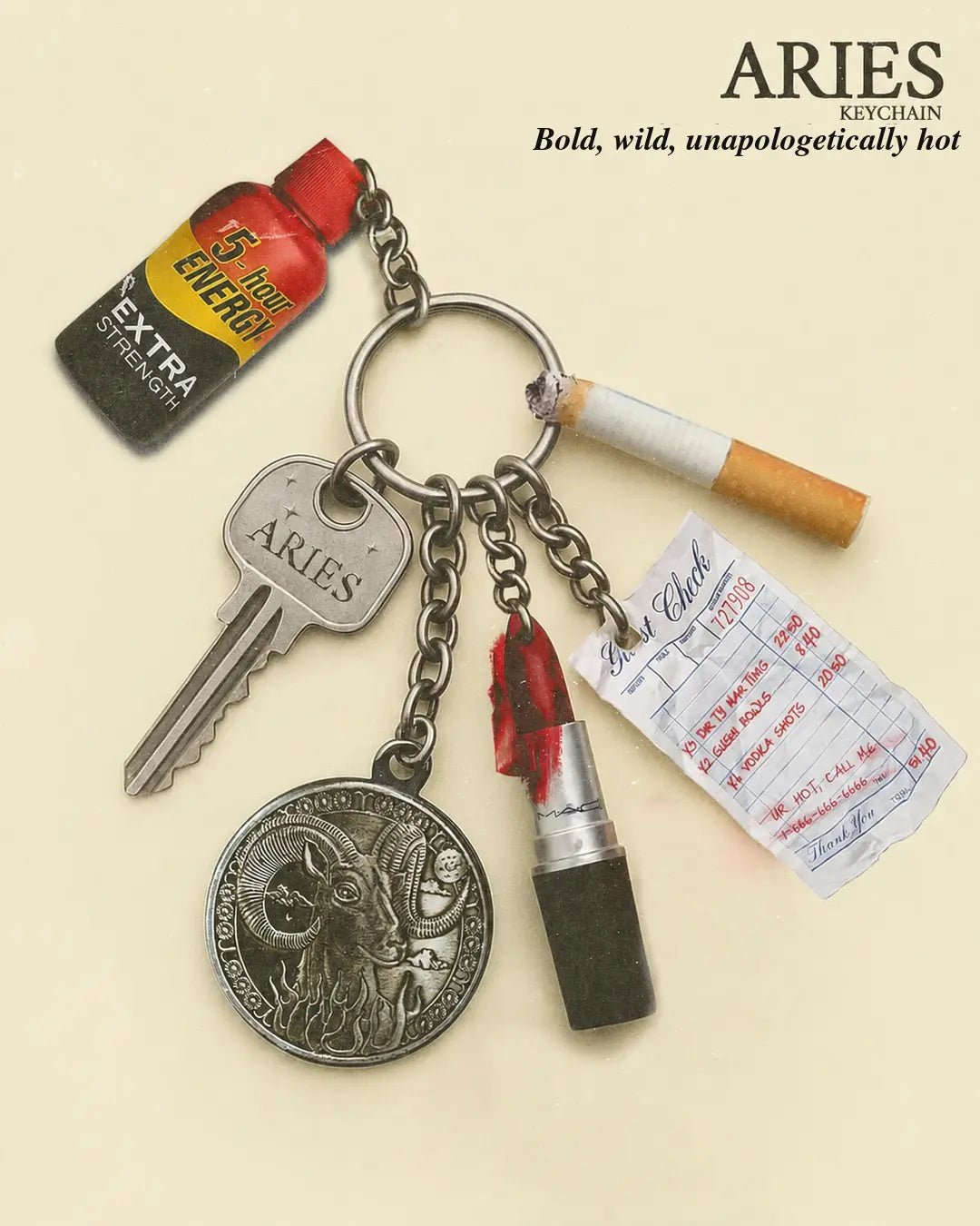 CosmicEgo™ Zodiac Keychain