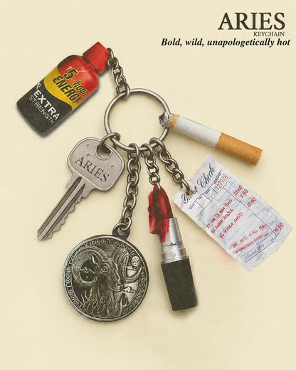 CosmicEgo™ Zodiac Keychain