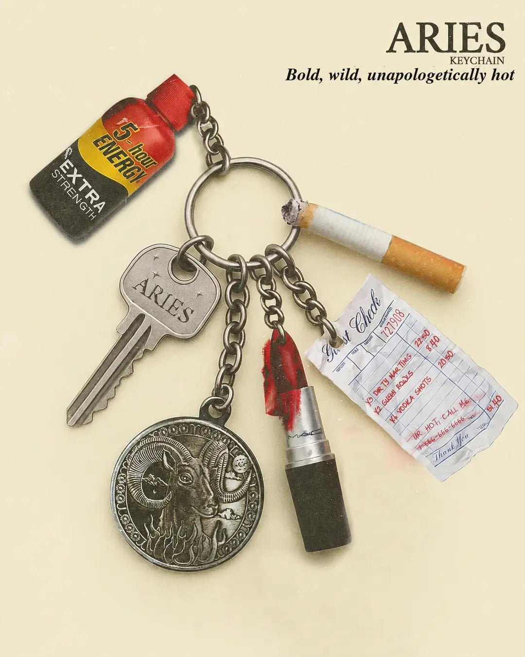 CosmicEgo™ Zodiac Keychain