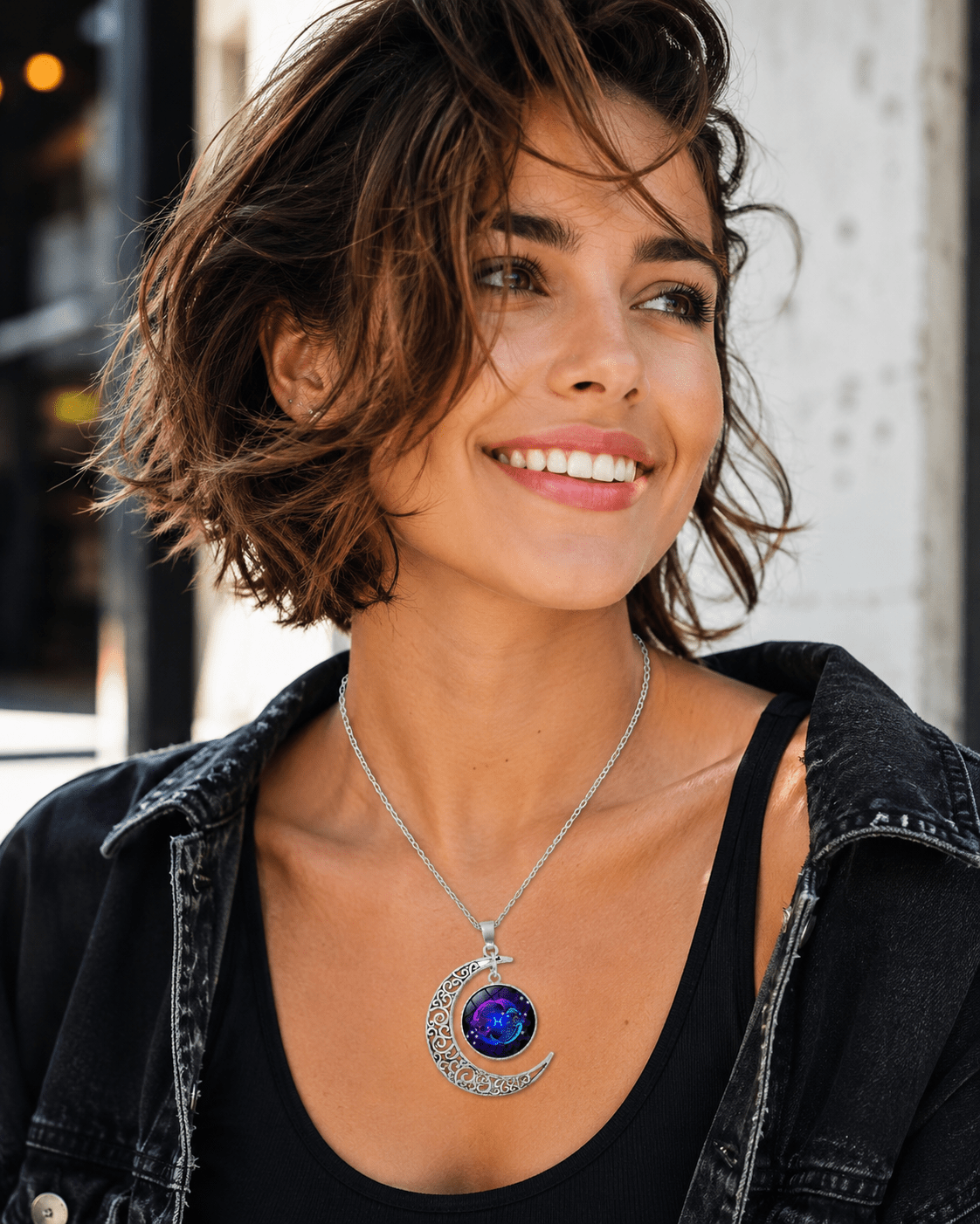 AstroLumina™ Zodiac Glow Necklace - OmniQ™