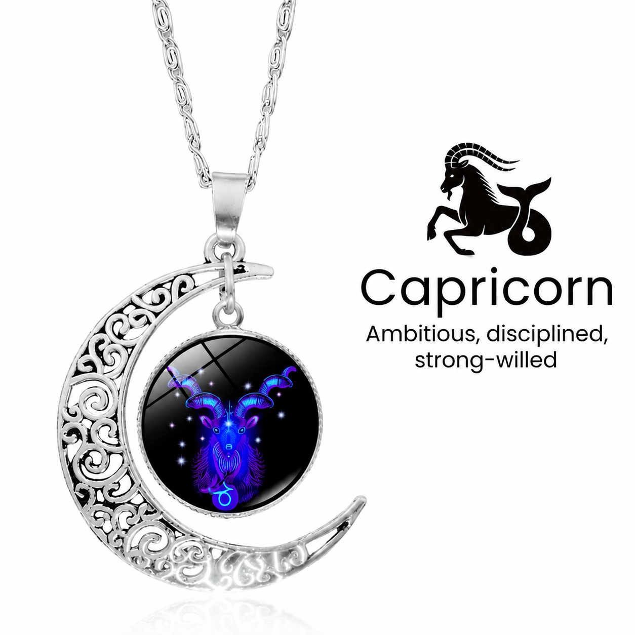 AstroLumina™ Zodiac Glow Necklace - OmniQ™