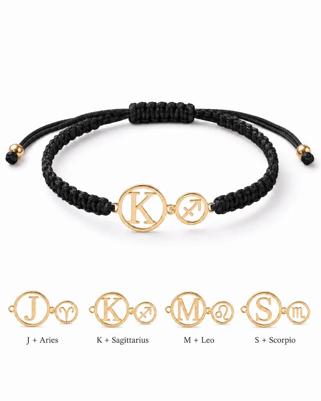 AstroLumina™ Zodiac Monogram Bracelet - OmniQ™