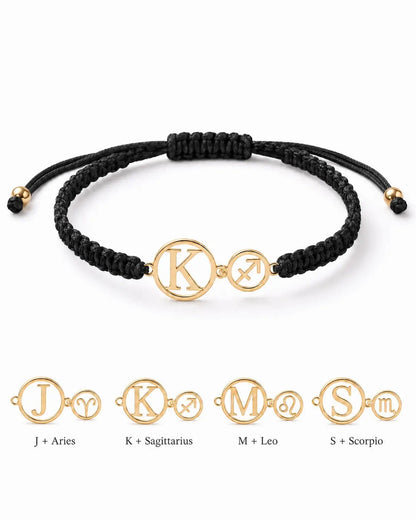 AstroLumina™ Zodiac Monogram Bracelet - OmniQ™
