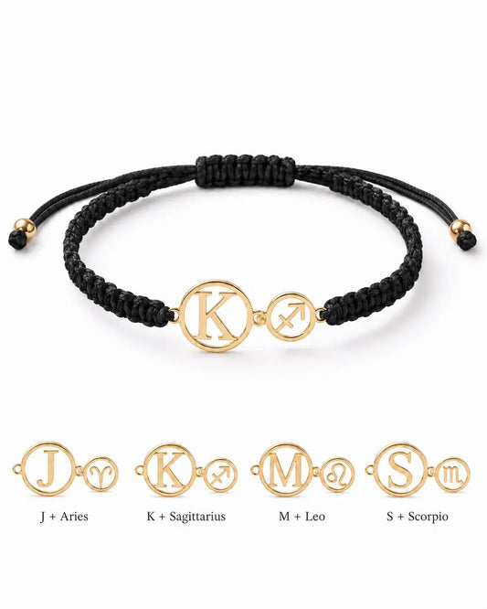 AstroLumina™ Zodiac Monogram Bracelet - OmniQ™
