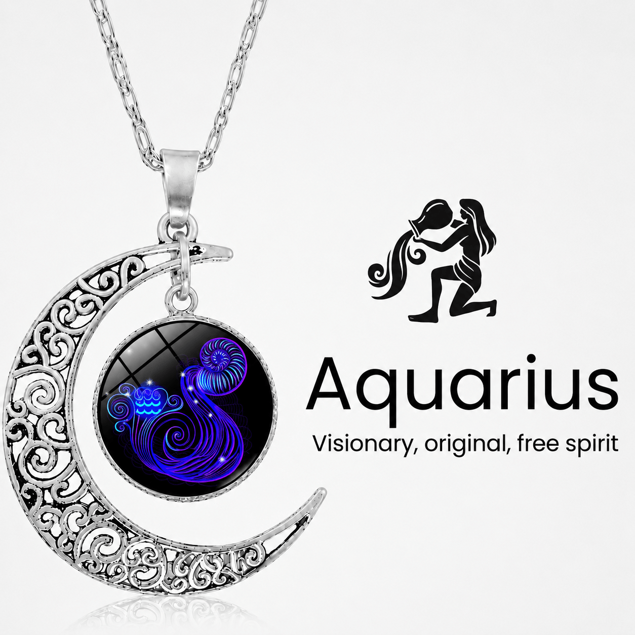 AstroLumina™ Zodiac Glow Necklace - OmniQ™