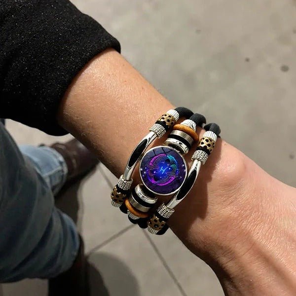 AstroLumina™ Zodiac Glow Bracelet. - OmniQ™