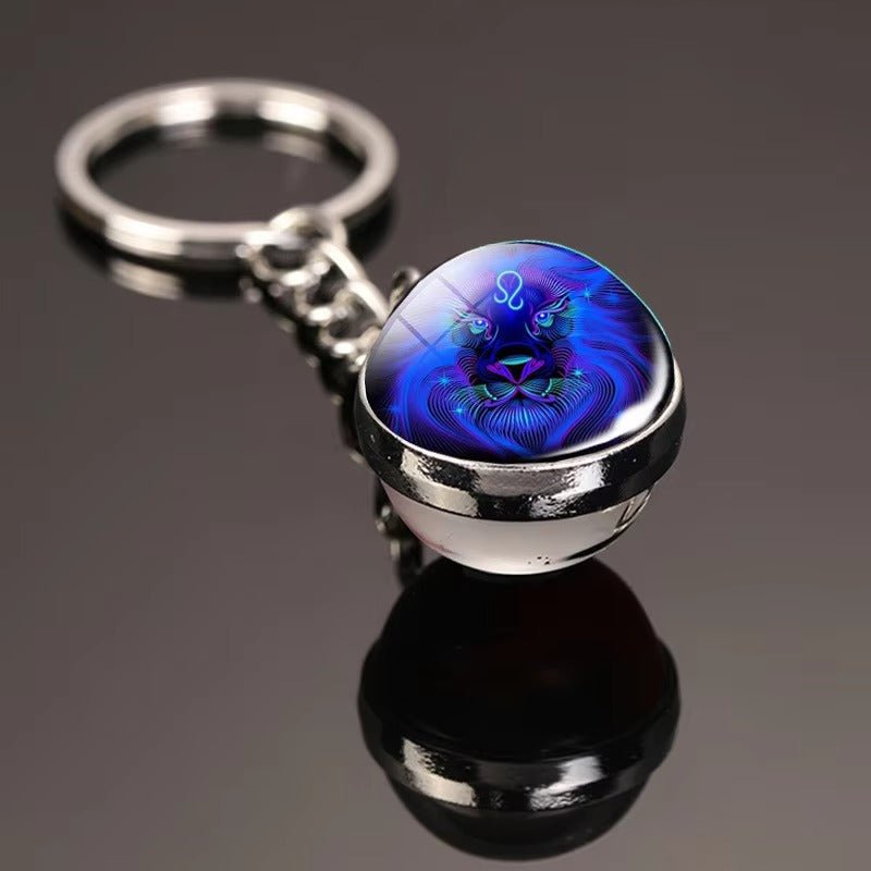 AstroLumina™ Zodiac Glow Keychain - OmniQ™