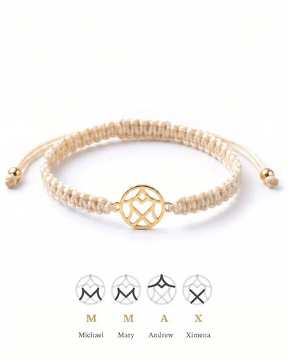 Personalized Monogram Bracelet for Her — Custom Initials - OmniQ™