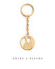 Zodiac Story Keychain — Your Sign, Your Meaning