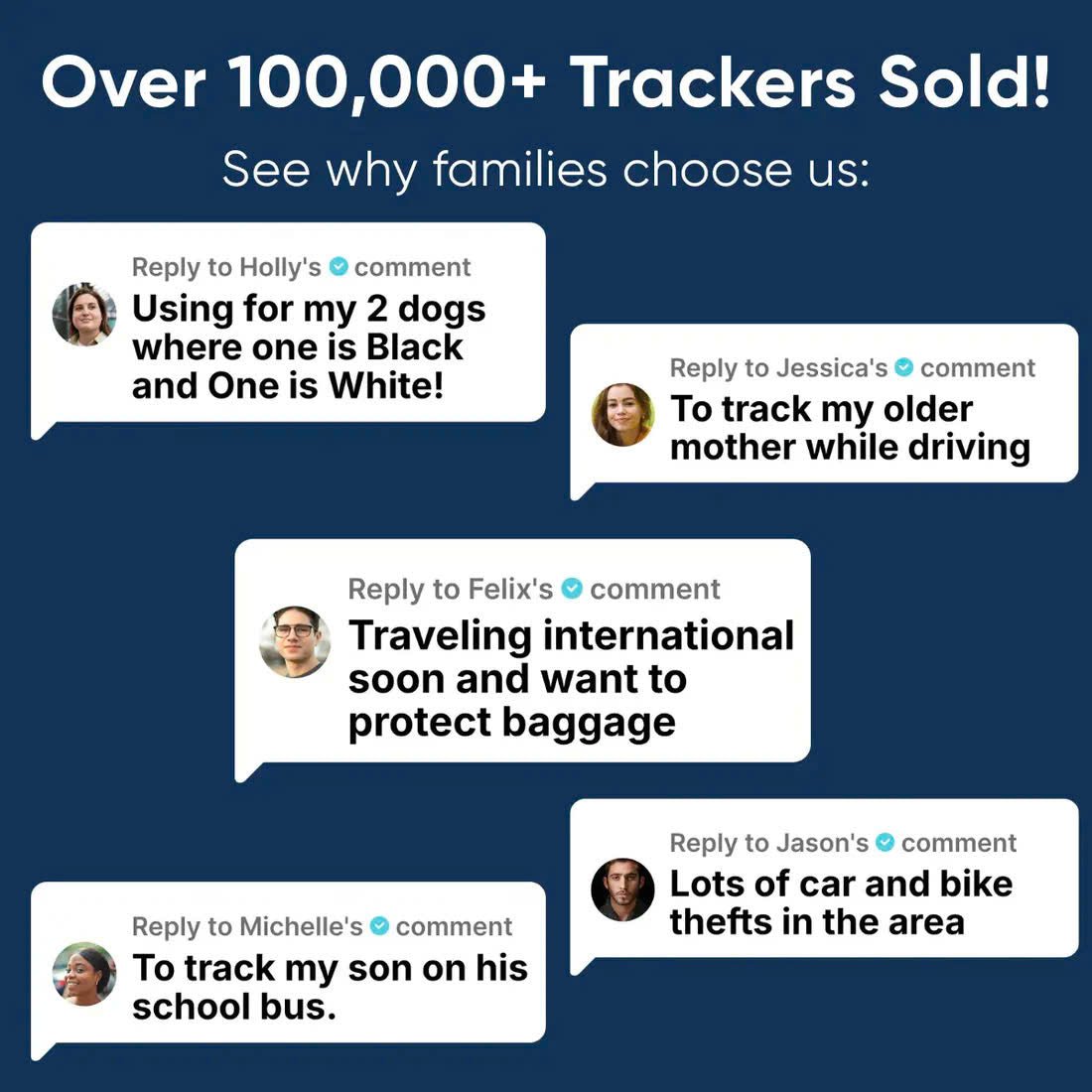 FindMyOmniQ™ Anti - Theft Car, Bike, RV, Trailer, Keys, Bags & More Tracker - OmniQ™